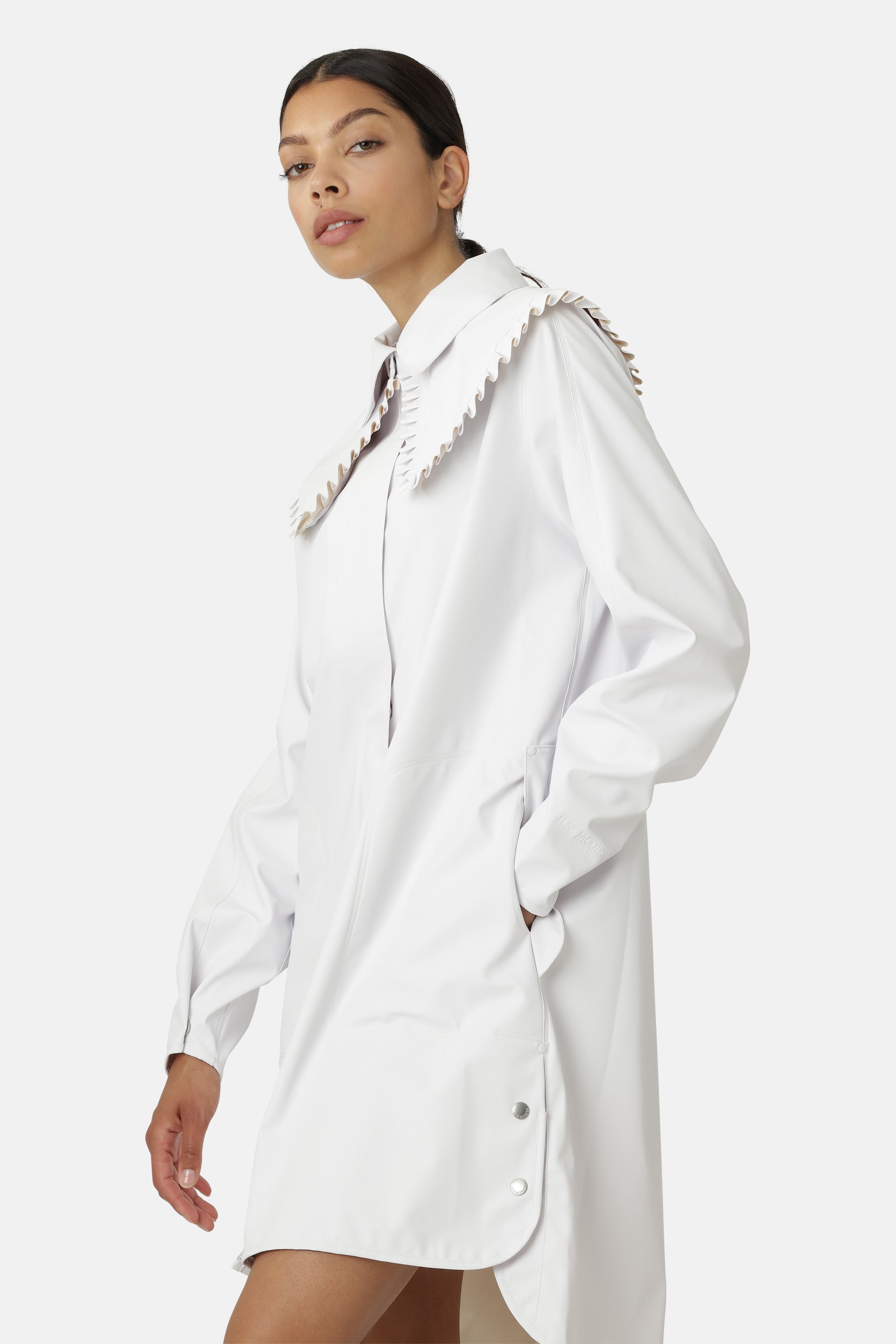 Ilse Jacobsen Hornbæk Rain Regenmantel Raincoat 100 White